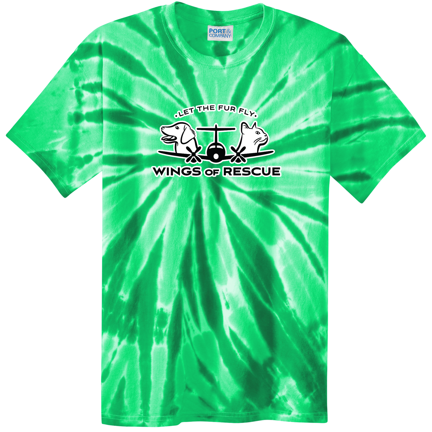 Wings of Rescue Tie-Dye T-Shirt