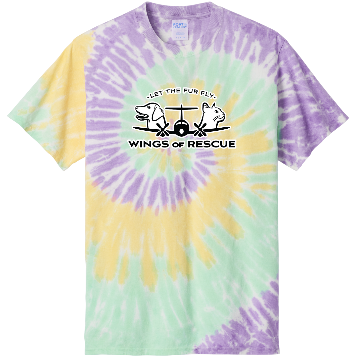 Wings of Rescue Tie-Dye T-Shirt