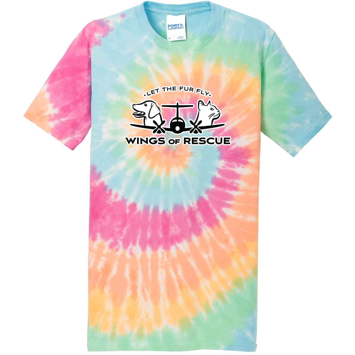 Wings of Rescue Tie-Dye T-Shirt
