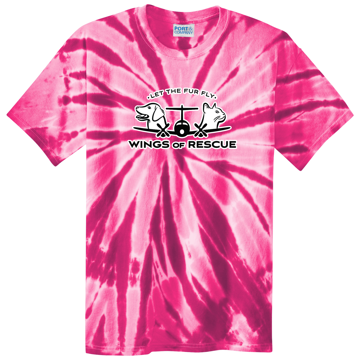 Wings of Rescue Tie-Dye T-Shirt