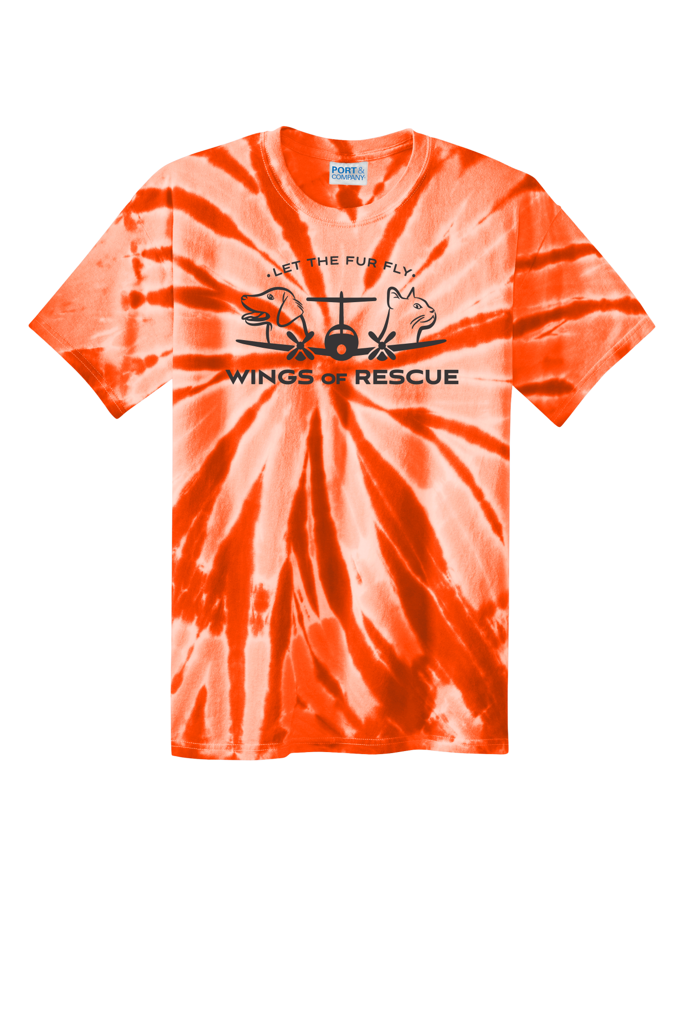 Wings of Rescue Tie-Dye T-Shirt