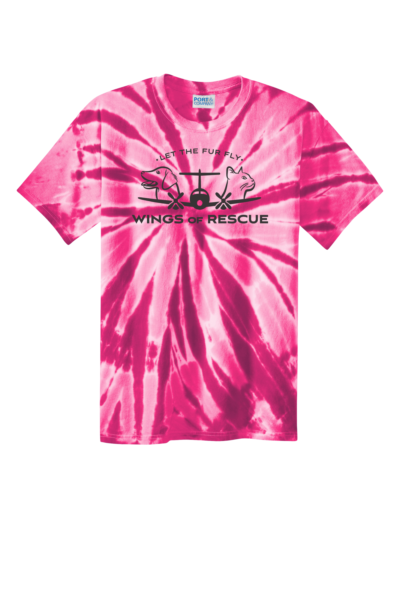 Wings of Rescue Tie-Dye T-Shirt