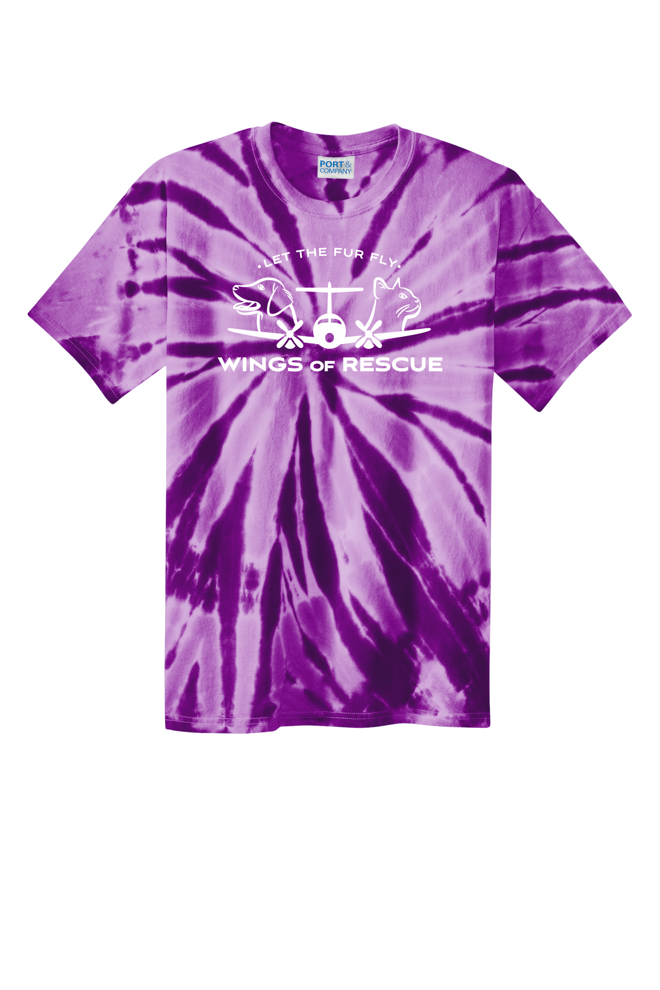 Wings of Rescue Tie-Dye T-Shirt