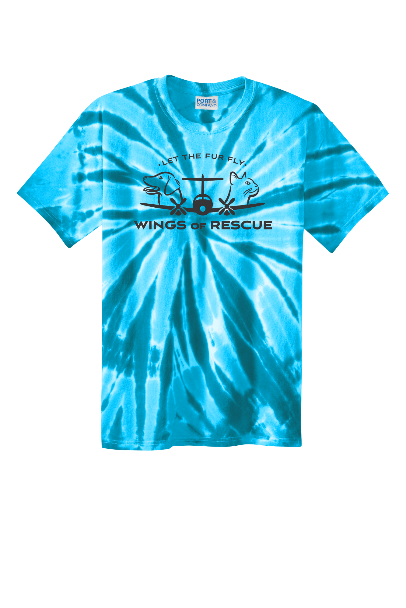 Wings of Rescue Tie-Dye T-Shirt