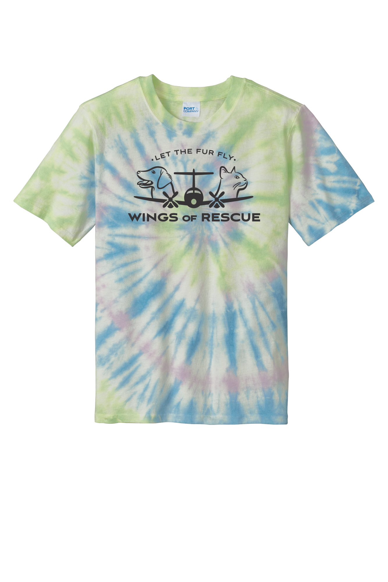 Wings of Rescue Tie-Dye T-Shirt