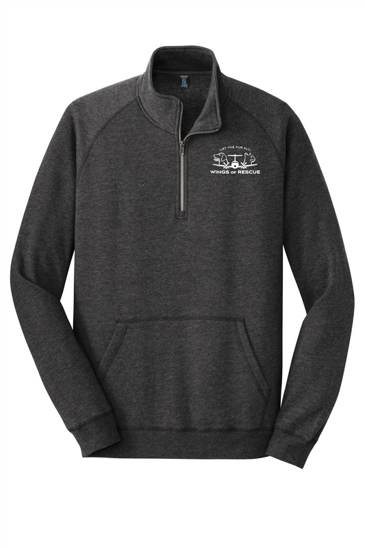 Wings of Rescue 1/4 Zip Pullover Sweatshirt