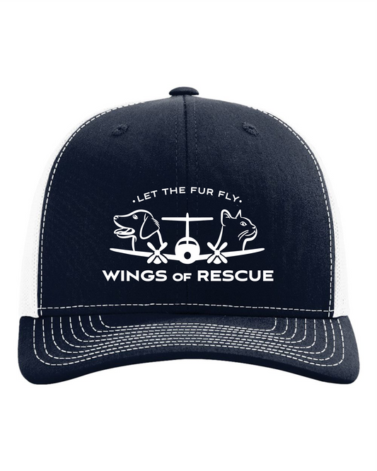 Wings of Rescue Embroidered Snapback Trucker Cap