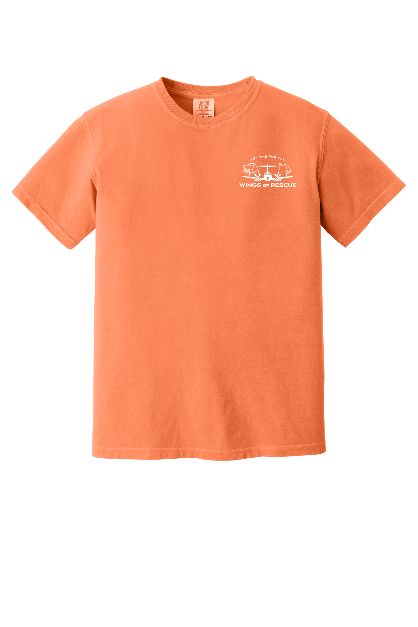 Wings of Rescue Unisex Dog Aviator Garment-Dyed T-shirt
