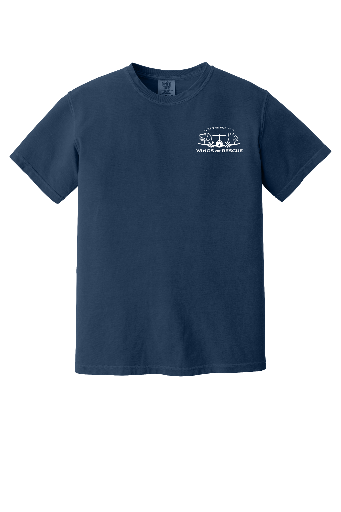 Wings of Rescue Unisex Dog Aviator Garment-Dyed T-shirt