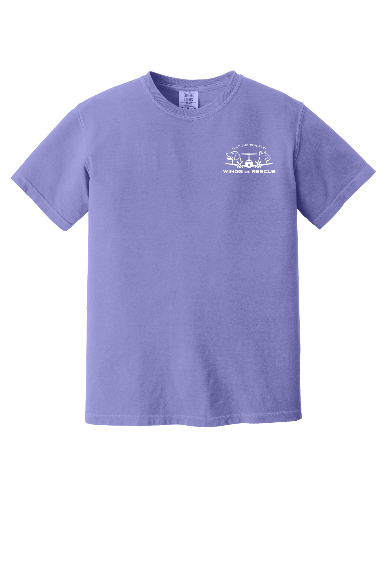 Wings of Rescue Unisex Dog Aviator Garment-Dyed T-shirt