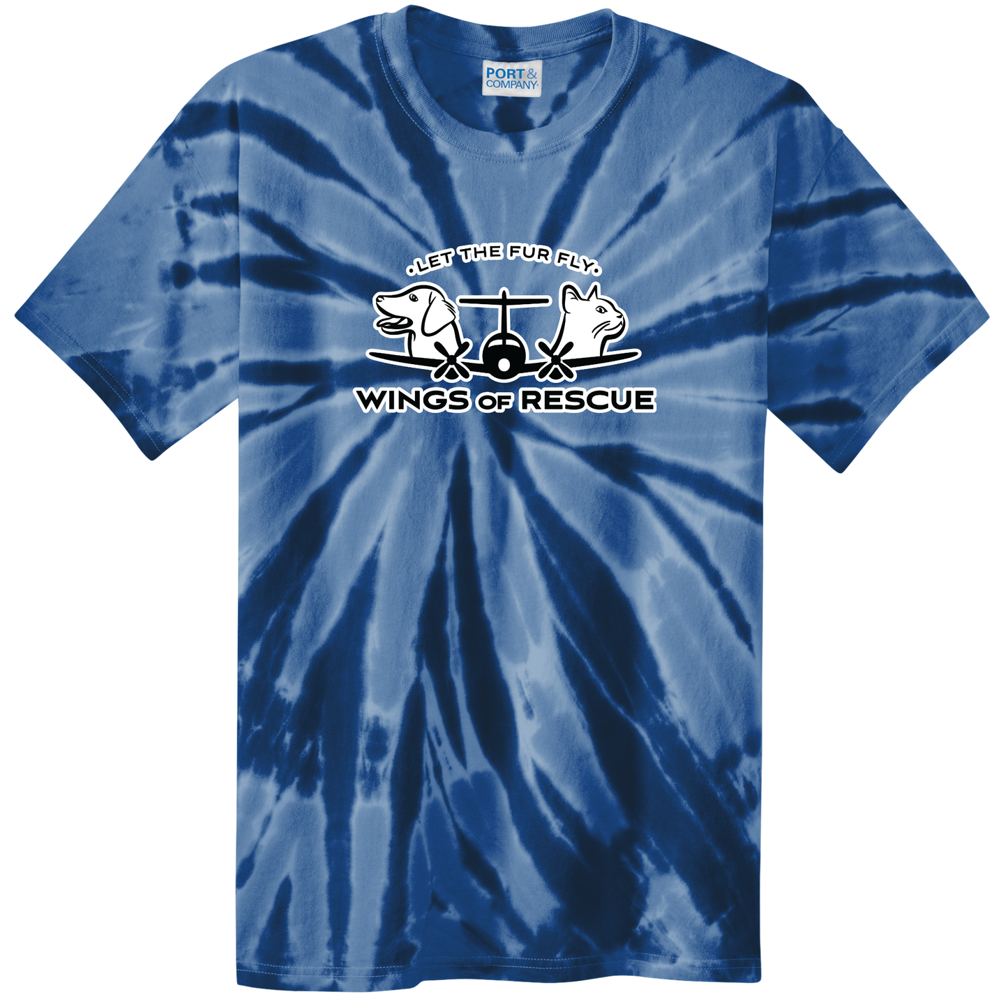 Wings of Rescue Tie-Dye T-Shirt