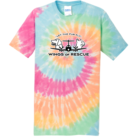 Wings of Rescue Tie-Dye T-Shirt