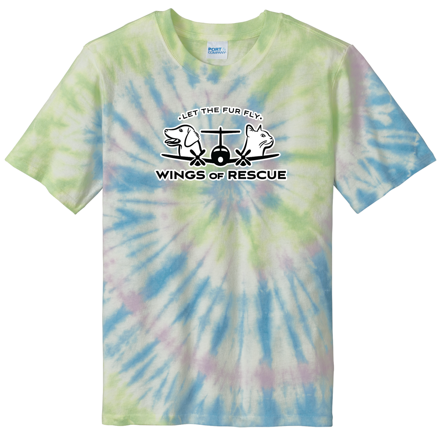 Wings of Rescue Tie-Dye T-Shirt