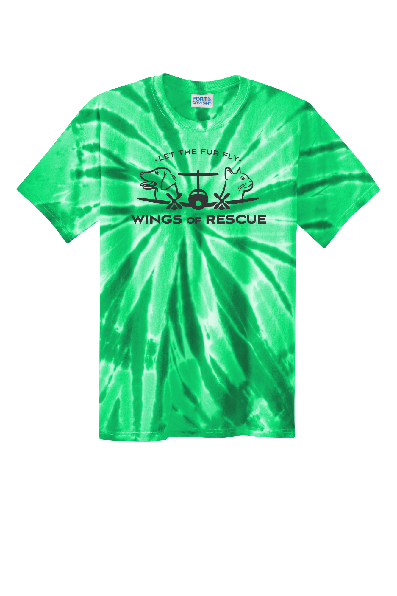 Wings of Rescue Tie-Dye T-Shirt