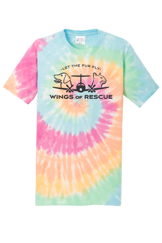 Wings of Rescue Tie-Dye T-Shirt