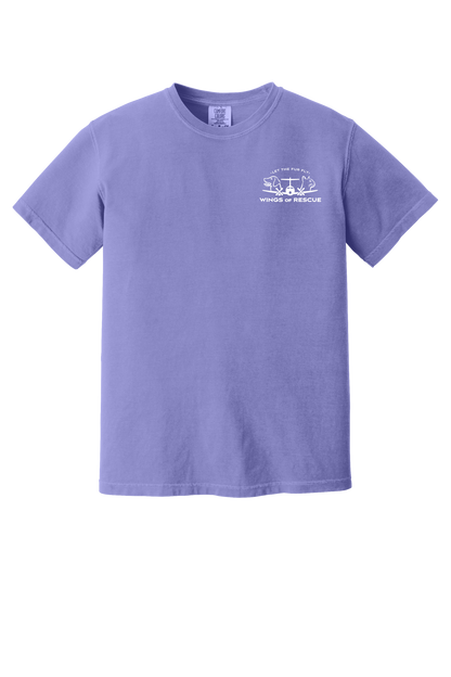 Wings of Rescue Unisex Dog Aviator Garment-Dyed T-shirt