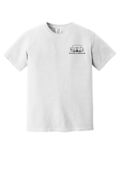 Wings of Rescue Unisex Dog Aviator Garment-Dyed T-shirt