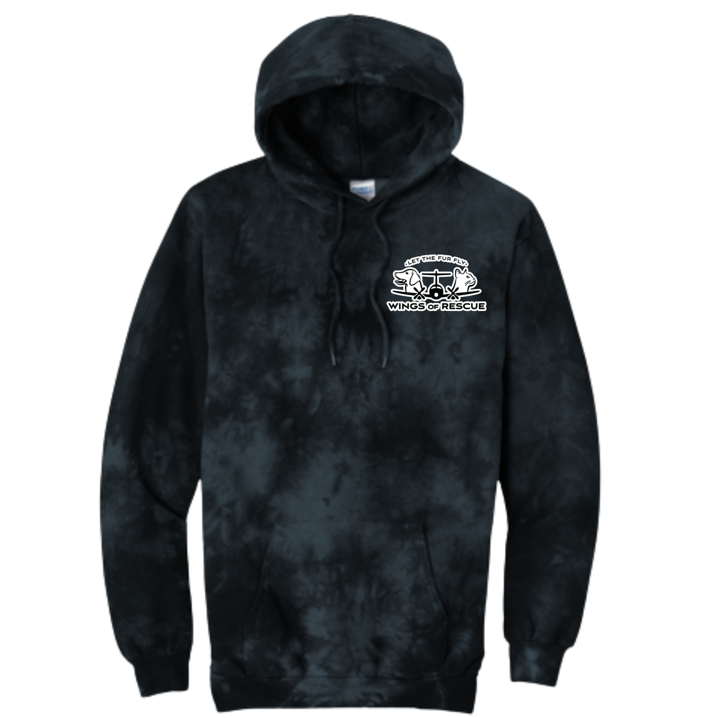 Wings of Rescue Unisex Tie Dye Hoodie Sweatshirt